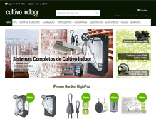 Tablet Screenshot of cultivoindoor.com.br